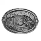 Gürtelschnalle Six Shooter