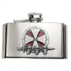 Belt Buckle Flask with Flask