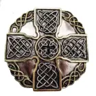 Guertelschnalle Keltisches Kreuz