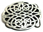 Gürtelschnalle Keltischer Knoten oval