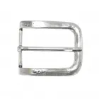 Design-Halbschnalle Jeans Silber von Umjubelt