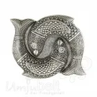 Design Gürtelschnalle Playing Fish von Umjubelt