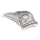 Design Belt Buckle Eagle Head silver by Umjubelt