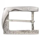 Design-Halbschnalle Heavy One Silber von Umjubelt