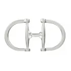 Design Gürtelschnalle Horse Bit Silber von Umjubelt
