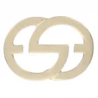 Design Gürtelschnalle Canelot gold von Umjubelt