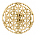 Design Belt Buckle Flower of Life gold by Umjubelt