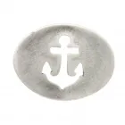 Design Gürtelschnalle Anker von Umjubelt