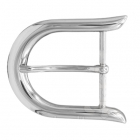 Design Belt Buckle Curly silver by Umjubelt