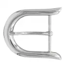 Design Belt Buckle Curly silver by Umjubelt