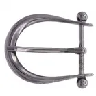Design Gürtelschnalle Splinty black von Umjubelt