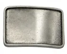 Design Gürtelschnalle Männerpunkt von Umjubelt, nickelfrei, Fashion Style, unisex, silber, für Gürtel bis 4 cm Breite