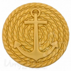 Design Gürtelschnalle Ankerseil in gold von Umjubelt