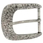 Design-Halbschnalle Cold Work Silber von Umjubelt