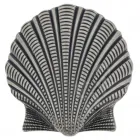 Design Belt Buckle Oyster in silver by Umjubelt
