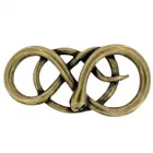 Design Gürtelschnalle Curly Snake gold von Umjubelt