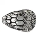Design Belt Buckle Snake Head silver by Umjubelt