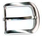 Pin Buckle - Classic thorn belt buckle, satin finish, solid